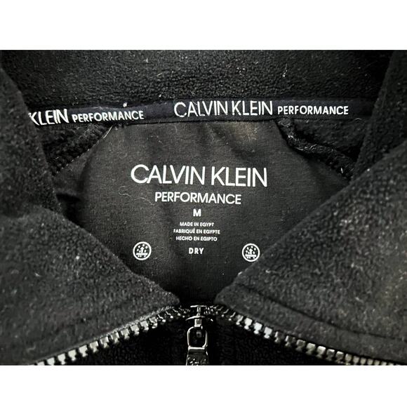 Calvin Klein Performance Collared Full-Zip Fleece Womens Size M - Picture 2 of 8
